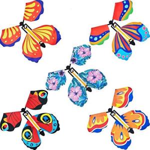 TUANR 子供のおもちゃ 飛ぶ蝶 バタフライ 動物モデル おもちゃ 魔法小道具 飛び出すちょうちょアウトバタフライフライングトイ魔法のおもちゃの小道