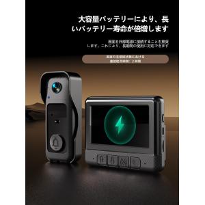 インターホン ドアフォン カメラ付き ドアホン...の詳細画像4