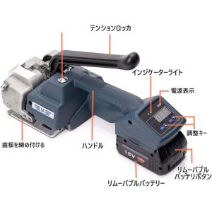 新登場 電動ベーラー 梱包機 バンド掛け機 結...の詳細画像2