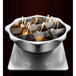 EBM 18−8 おでん鍋 8寸（24cm）13A / 業務用 4ッ仕切