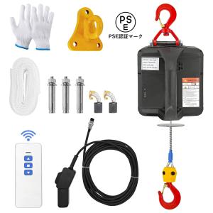 OH 電動ホイスト トロリー 100v 50kg 電動チェーンホイスト DWH-50