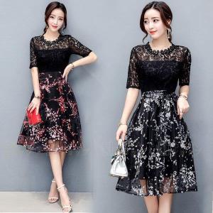 韓国 レディース 総レース ワンピースの商品一覧 通販 Yahoo ショッピング