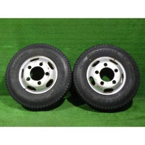 中古 FBA00/キャンター/15インチ鉄&タイヤ6本セット/208649 タイヤ