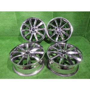 18インチ エスカーダ 7.5J+48 114.3 エルグランド/ヤリスクロス 中古  