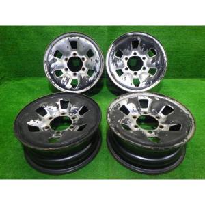 未使用15インチTOYOTAハイエースホイール4本セット 激安 中古 4本セット】 トヨタ ハイエース 100系/4WD 純正 スチール 鉄