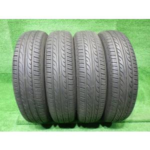 中古 ダンロップ タイヤ 夏 145/80R13 4本 2022年 EC202