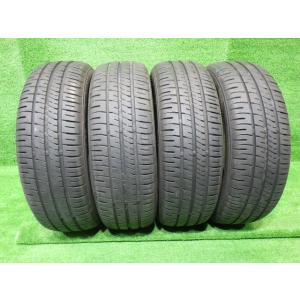 中古 ダンロップ タイヤ 夏 165/55R14 4本 2023年 EC204