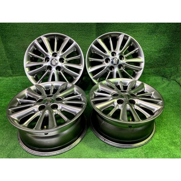 トヨタ TOYOTA トヨタ純正 GRS180 クラウン 16インチ 7J 5穴 4本 114.3 ...