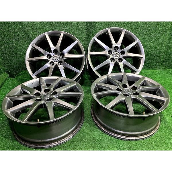 トヨタ TOYOTA トヨタ純正 ACR50W エスティマ 18インチ 7J 5穴 4本 114.3...