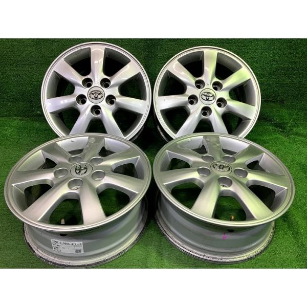 トヨタ TOYOTA 純正 トヨタ純正 ZGM15W アイシス 15インチ 6J 5穴 4本 114...