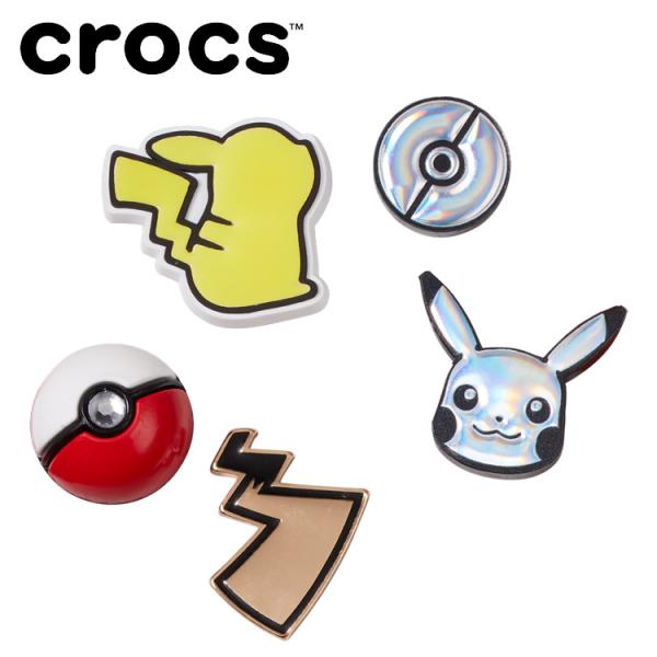 クロックス crocs ジビッツ Elevated Pokemon 5 Pack エレベイト ポケモ...