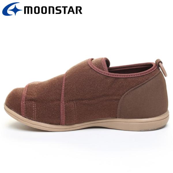 ムーンスター MoonStar PASTEL403【片足販売】 ブラウン【右足】 11411967