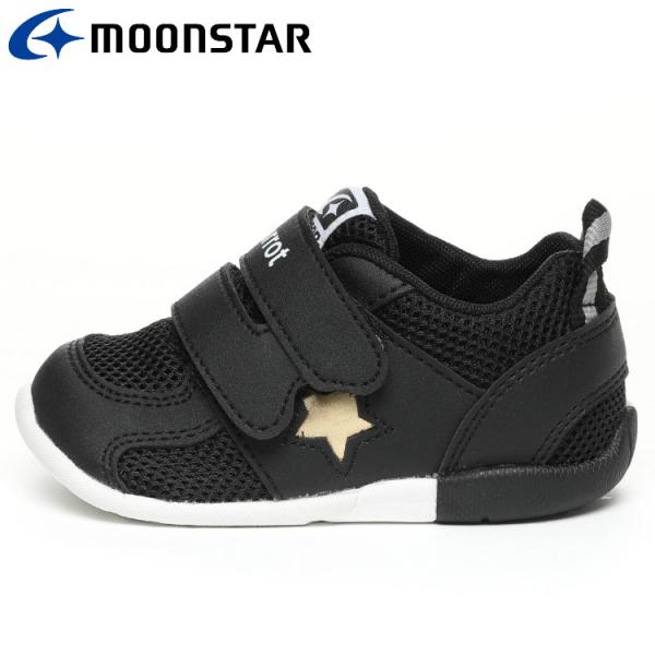 ムーンスター CR B120 ブラック 12115876 キャロット 子供靴 ベビー シューズ