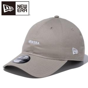 【ポイント10倍】 ニューエラ 9THIRTY NEW ERA ミニロゴ ノンウォッシュコットン ぺブル × ホワイト 13552101｜szone