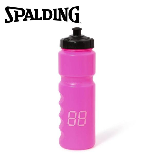 スポルディング BASKETBALL スクイズボトル ナンバー ピンク 15-008PK