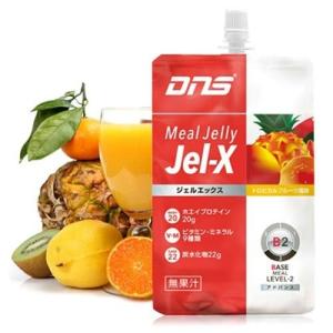 【ポイント10倍】 DNS ジェルエックスJel-X トロピカルフルーツ風味 285g×6個入り｜szone