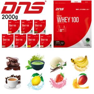 DNS（ディーエヌエス） プロテインホエイ100 いちごミルク風味 2000g