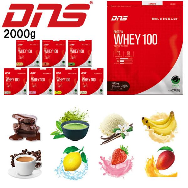DNS プロテイン ホエイ100 2000g 2kg
