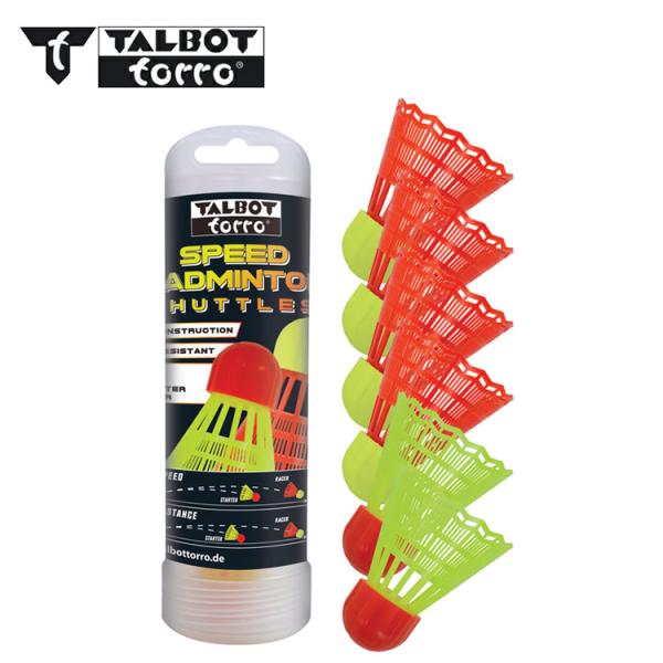 タルボット トロ スピード バドミントン シャトル Talbot-Torro Shuttles 6x