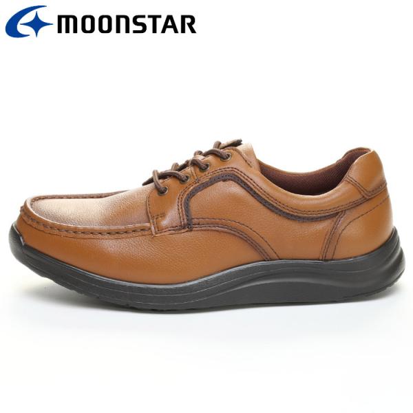 ムーンスター WM3130 キャメル 48597861 メンズ ウォーキング シューズ