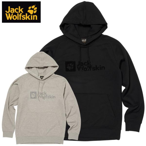 ジャックウルフスキン JackWolfskin JP CHENILLE LOGO HOODY メンズ...