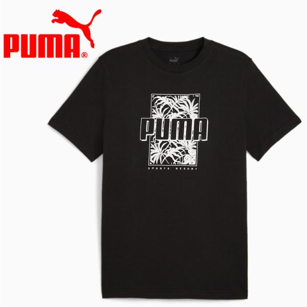 プーマ ESS+ PALM RESORT グラフィック Tシャツ 683080-01 メンズ