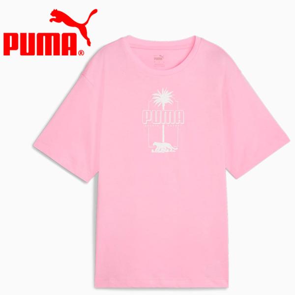 プーマ ESS+ PALM RESORT グラフィック Tシャツ 683088-30 レディース