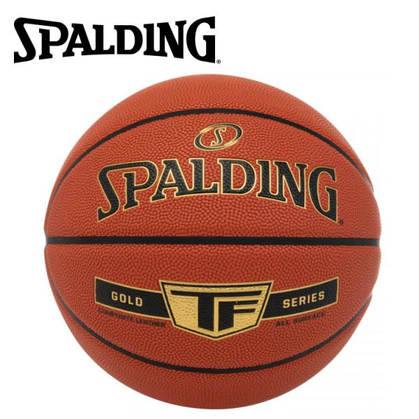 スポルディング BASKETBALL ゴールド TF 合成皮革 6号球 76-858Z