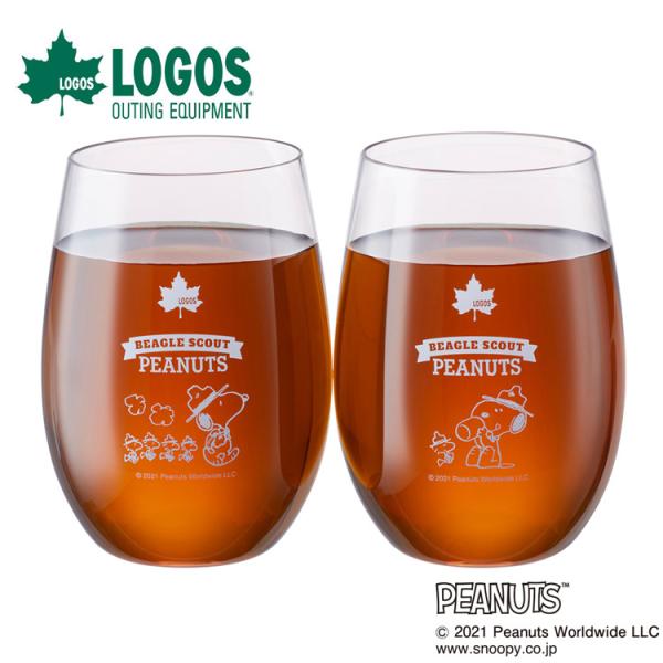 ロゴス SNOOPY 割れない・MYタンブラー(2pcs) 86001096