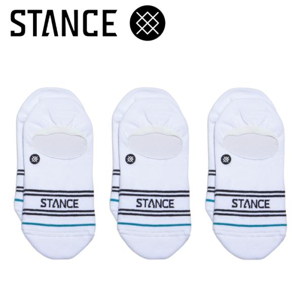 スタンス BASIC 3 PACK NO SHOW A145D20SROWHT ソックス 靴下 メン...