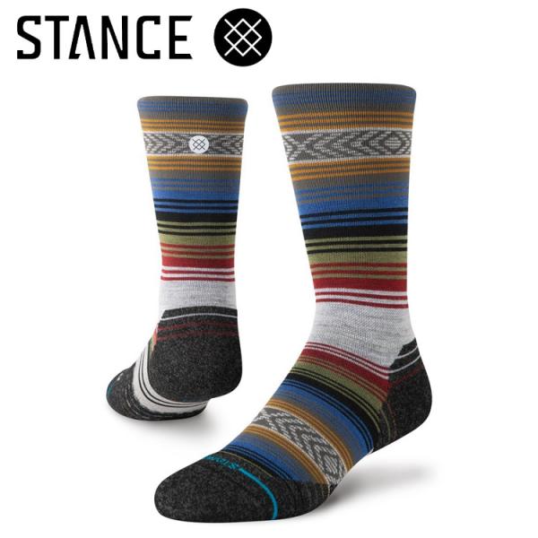 スタンス LIGHT WOOL CREW A448A24LIGBLR メンズ