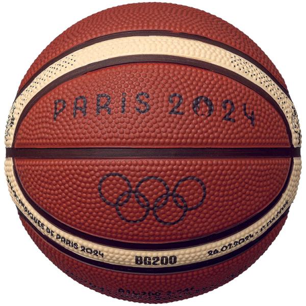モルテン バスケットボール ミニ BG2000 Paris 2024 公式試合球レプリカ 国際公認球...