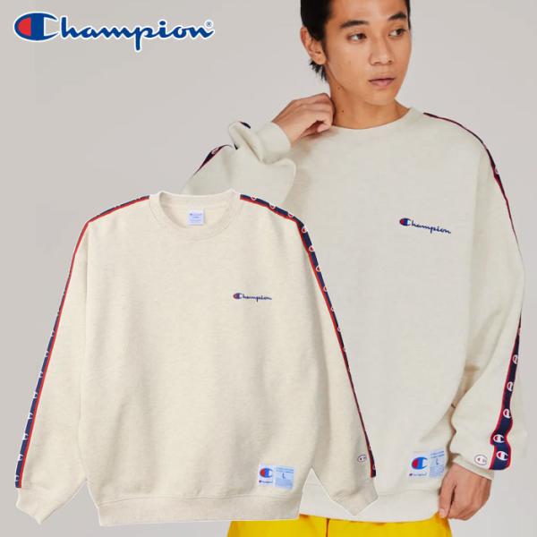 チャンピオン クルーネックスウェットシャツ アクションスタイル メンズ レディース C3-B006-...