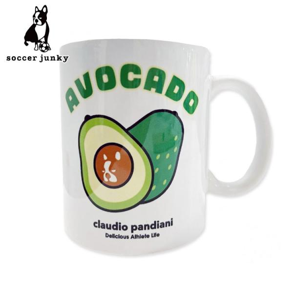 サッカージャンキー クラウディオ・パンディアーニ マグカップ アボガド犬+A CP22C76