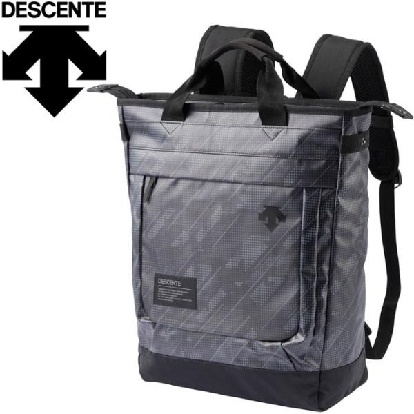 デサント ファンクショナル2WAYトートバッグ DMANJA11-BKGR