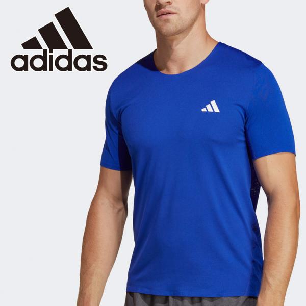 【ポイント10倍】 アディダス M ADIZERO TEE F0347-HN8008 メンズ