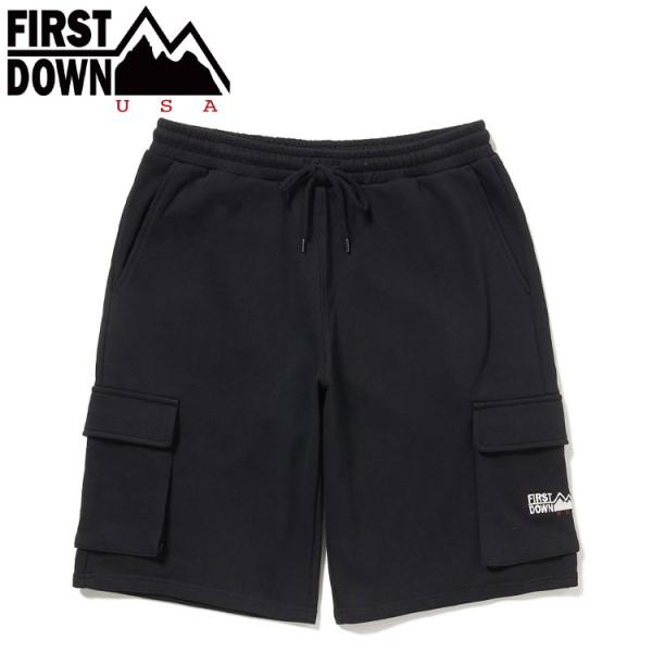 FIRST DOWN USA SWEAT CARGO SHORTS F121039-06 メンズ レ...
