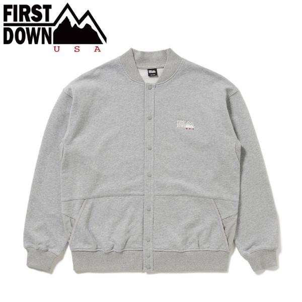 FIRST DOWN USA スウェット カーディガン SWEAT CARDIGAN F171032...
