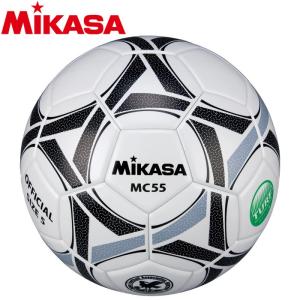 ミカサ サッカーボール 検定球5号 貼り 白黒 MC55-WBK 2000020｜szone