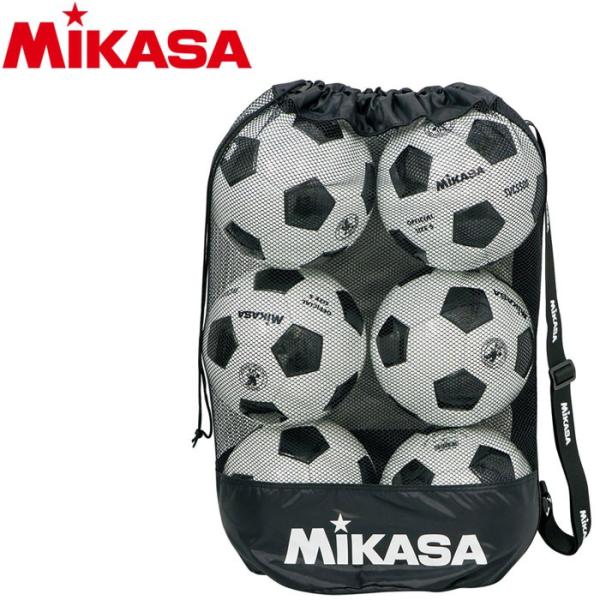 ミカサ バレーボール ボールバッグ メッシュ巾着型 中 MBAS