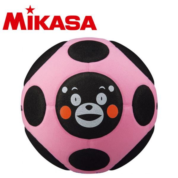 【ポイント10倍】 ミカサ MIKASA マルチSP くまモン スマイルボール ピンク/黒 SL3-...