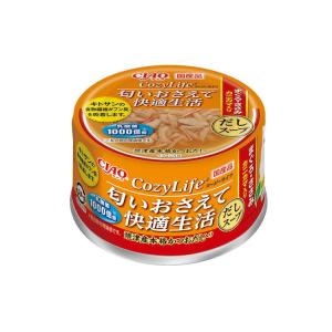 【期間設定ポイント3倍】 いなばペットフード Cozy Life だしスープ まぐろ・ささみ カニカマ入り 75g｜szone