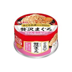 【期間設定ポイント3倍】 いなばペットフード 贅沢まぐろ まぐろ カニカマ入り 60g｜szone