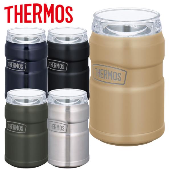 サーモス 缶ホルダー タンブラー 保温 保冷 350ml 保冷缶ホルダー ROD-0021