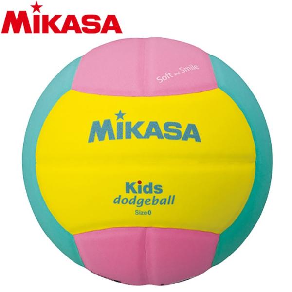 【ポイント10倍】 ミカサ スマイルドッジボール0号 軽量150g SD00-YP 5322002