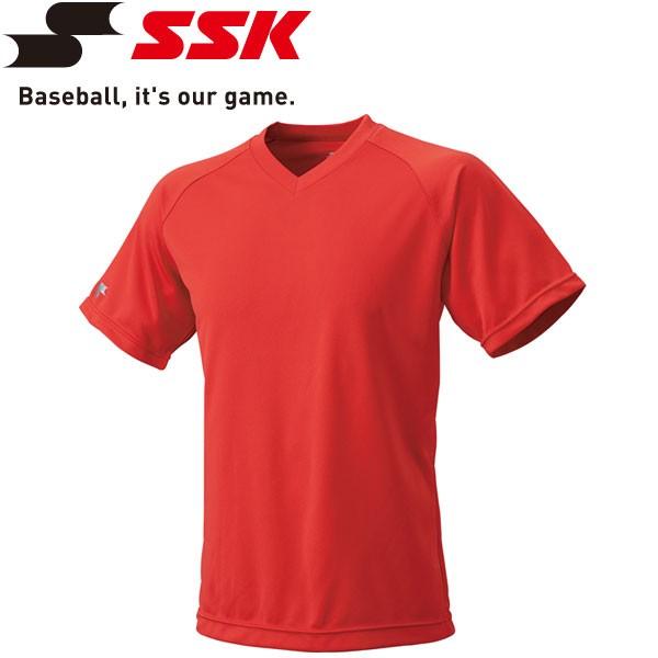 【ポイント10倍】 エスエスケイ SSK 野球 VネックTシャツ メンズ・ユニセックス BT2260...