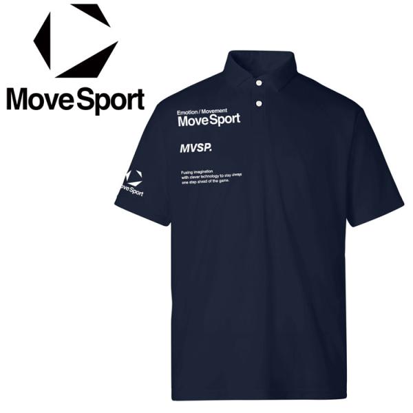 デサント DESCENTE MOVESPORT ムーブスポーツ グラフィックポロ ST6SHST0M...