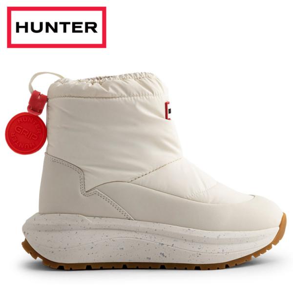 ハンター ユニセックス グリップ ショート スノー ブーツ UFS7100NYL-WWG