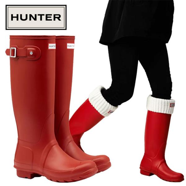 ハンター HUNTER オリジナル トール レイン ブーツ レディース WFT1000RMA-MLR