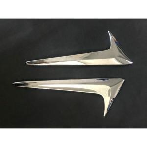 マツダ CX-8 KG系  外装パーツ リアハッチ サイドピラー パネル リアハッチガーニッシュ ピラーカバー ABS製  (2P)